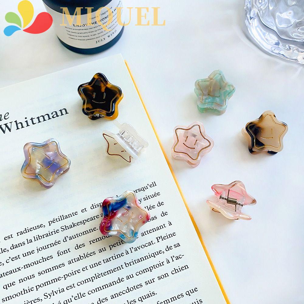 Kẹp Tóc Mini Hình Ngôi Sao Năm Cánh Phong Cách Hàn Quốc Ngọt Ngào Cho Nữ