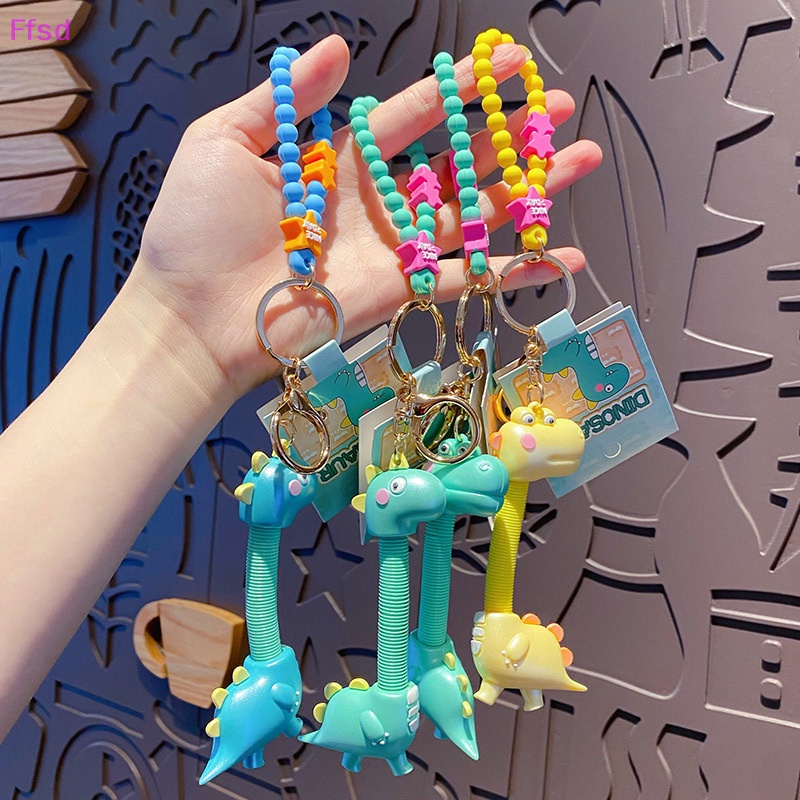 {Ffsd} Móc Khóa Búp Bê Khủng Long Miệng Dài Hoạt Hình Dễ Thương Cho Nam Và Nữ * Bán Chạy