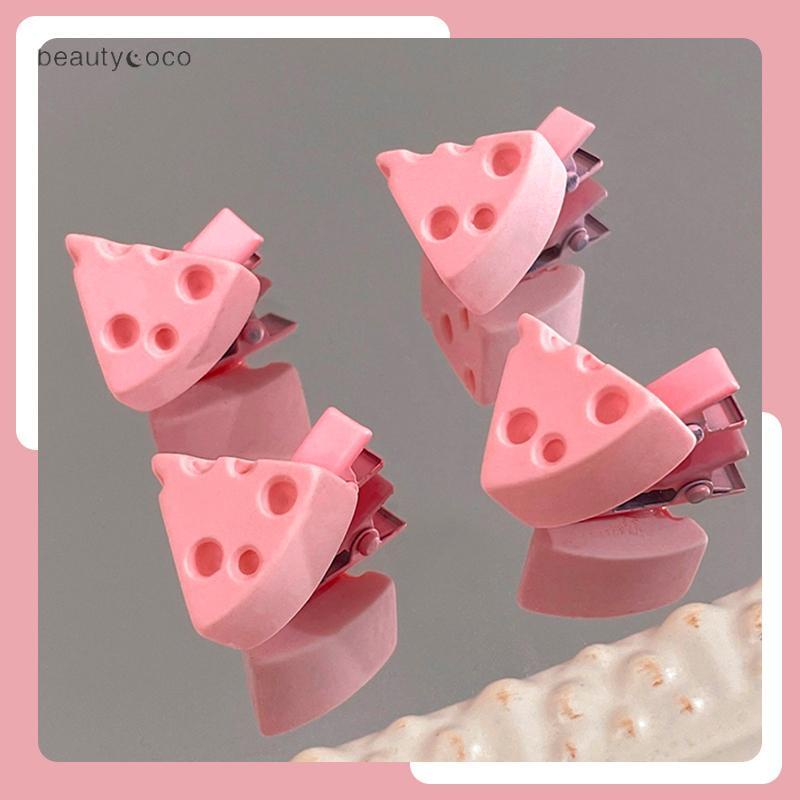 Beautycoco🍊Kẹp Tóc Hình Phô Mai Bằng Nhôm Đáng Yêu Mùa Hè Cho Nữ 1 Cái