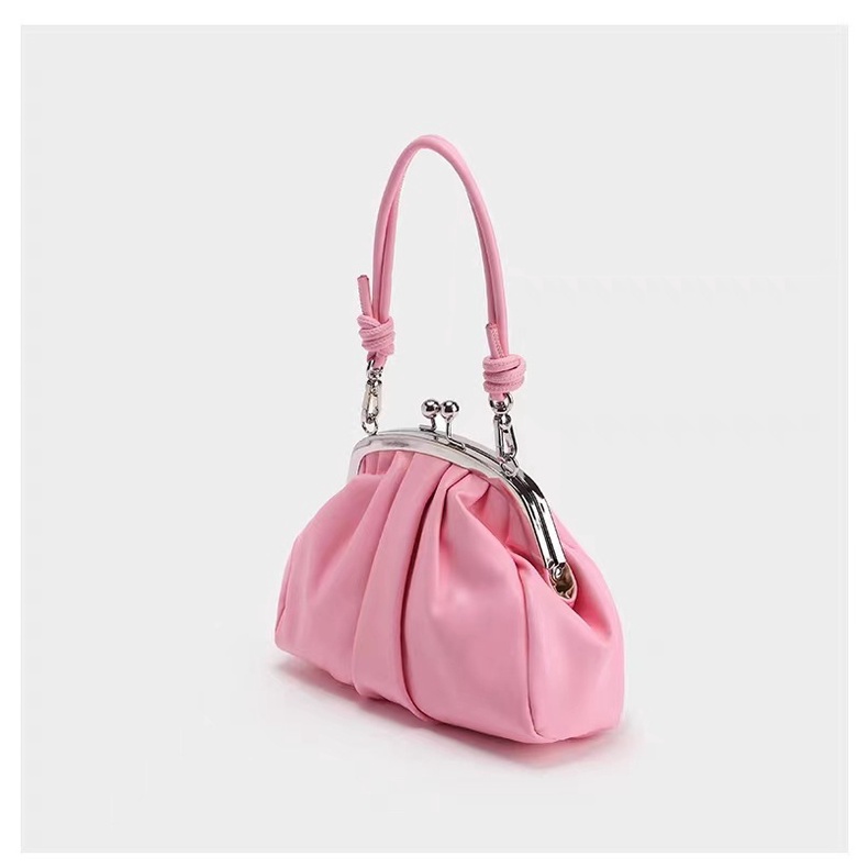 Túi Đeo Chéo Xếp Ly Phối Dây Xích Thời Trang Cao Cấp Dễ Thương Cho Nữ