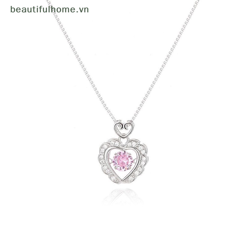 Vòng Cổ Choker Mặt Trái Tim Đính Đá Hồng Phong Cách Gothic Thời Trang Cho Nữ