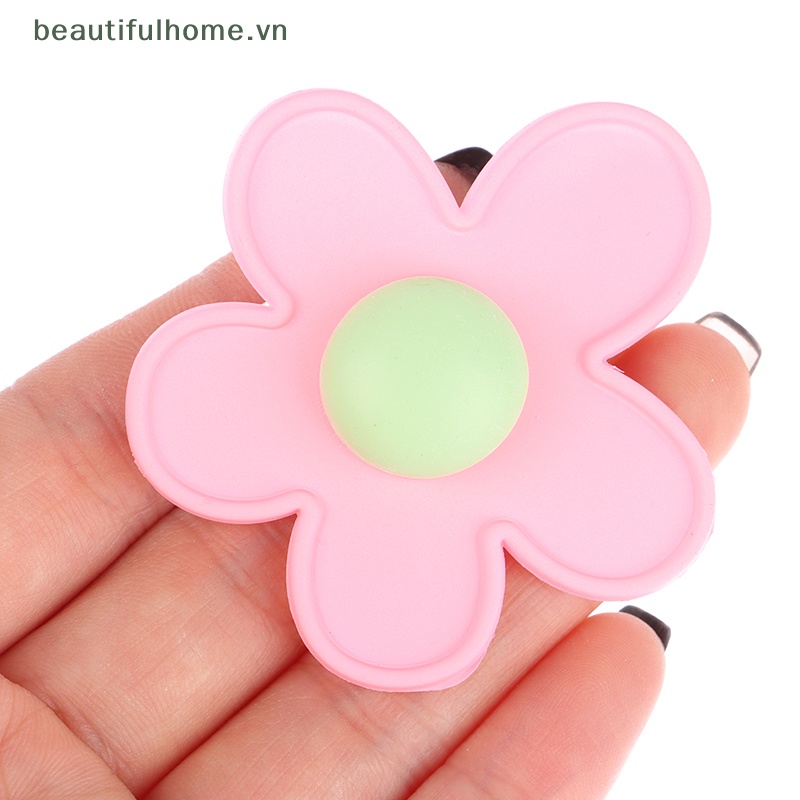 Kẹp Tóc Hình Hoa Màu Sắc Ngọt Ngào Cho Nữ