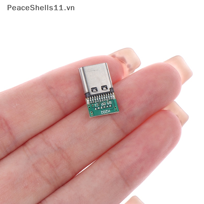 Bộ 5 Đầu Nối Chuyển Đổi Dây Điện Và Dây Cáp Hỗ Trợ PCB USB 3.1 Type C 12 / 24 Chất Lượng Cao