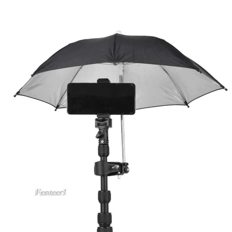 Dù Che Nắng Mưa [Fenteer1] Có Kẹp Gắn Máy Ảnh Thông Dụng Cho Hoạt Động Ngoài Trời