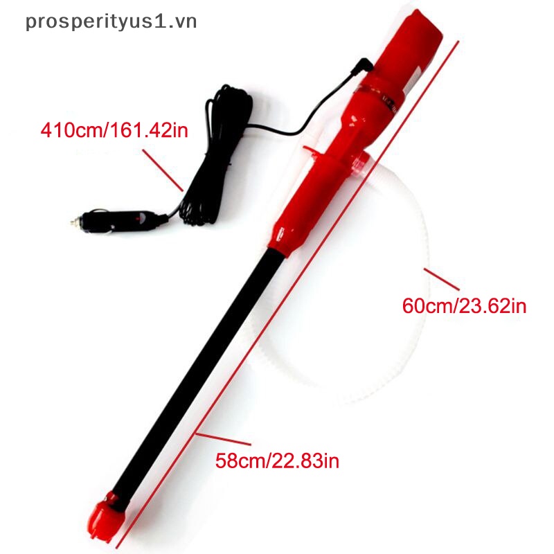 [prosperityus1] Dụng Cụ Bơm Chất Lỏng Chuyển Đổi Dung Dịch Điện Tử 12V Cho Phương Tiện Giao Hàng