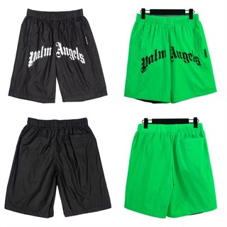 Quần short in chữ palm angels thời trang xu hướng mới nhất
