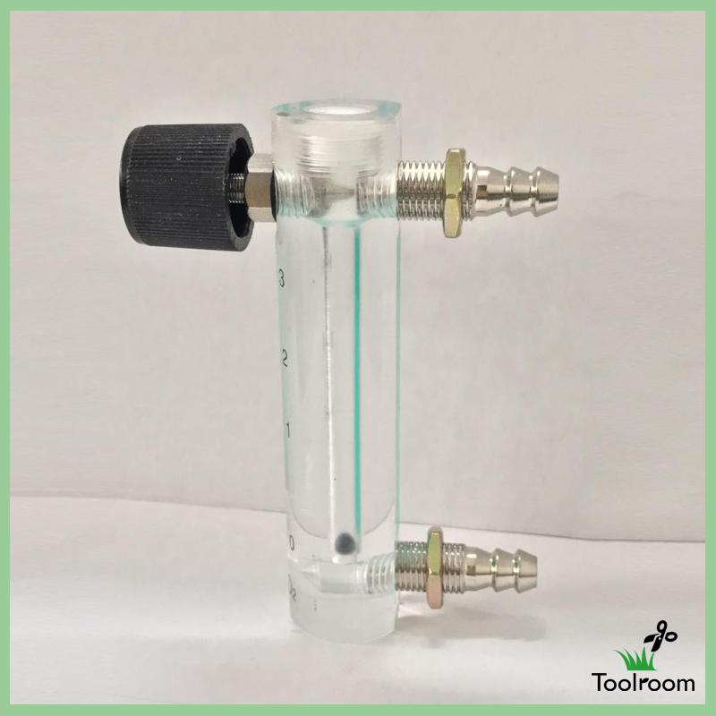 Đồng Hồ Đo Lưu Lượng Khí Gas 0.1-1L 6Mm Bằng Thủy Tinh Có Thể Điều Chỉnh