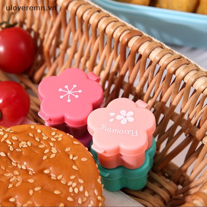 Uloveremn Bình Đựng Nước Sốt Mini Hình Động Vật Hoạt Hình Dễ Thương