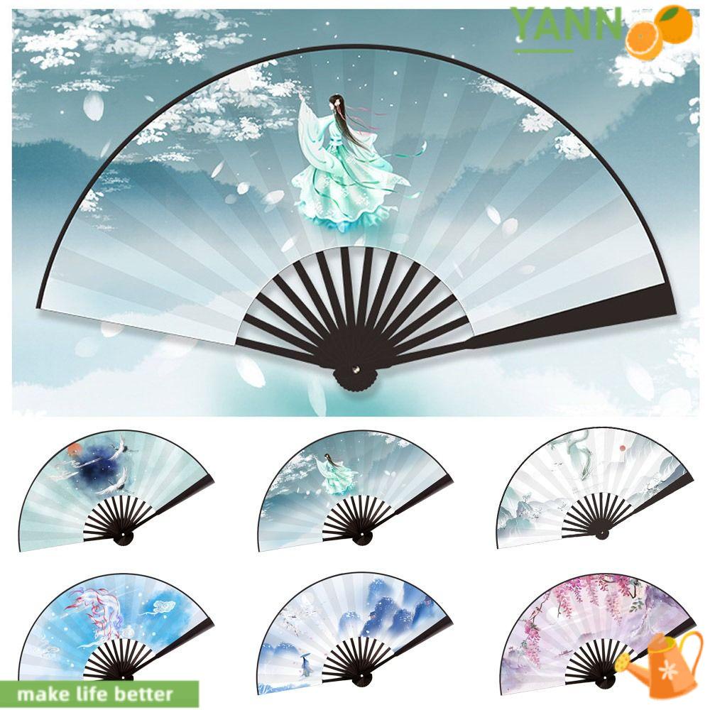 Quạt Gấp Bằng Tre Thủ Công Để Bàn Trang Trí Nhà Cửa 1 #