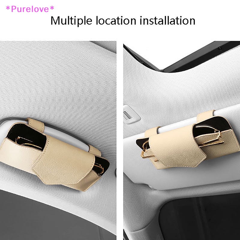 Kẹp Giữ Mắt Kính Tiện Dụng Dành Cho Xe Hơi Mới