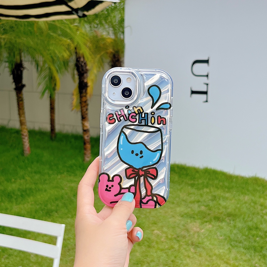 Ốp Điện Thoại TPU Mềm Chống Sốc Họa Tiết Hoạt Hình Cho iPhone 11 13 12 14 Pro Max