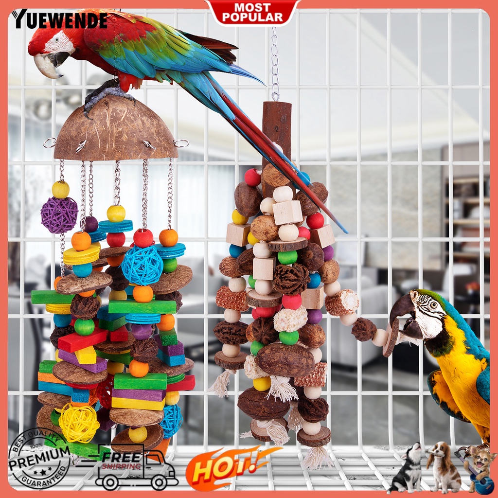 Đồ Chơi Móc Treo Cho Chim Vẹt Cỡ Vừa Giúp Giảm Căng Thẳng