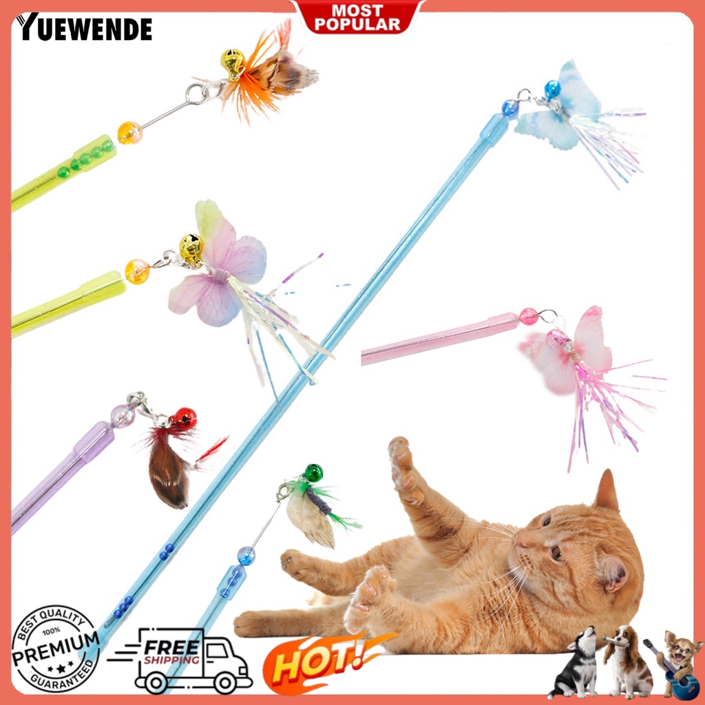 Cần Đồ Chơi YQ.E Nhiều Màu Sắc Bắt Mắt Tiện Dụng Cho Mèo Cưng