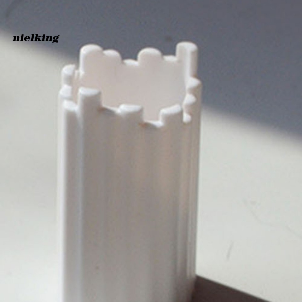 Set 2 Bình Hoa Màu Trơn Trang Trí Tiểu Cảnh / Nhà Búp Bê