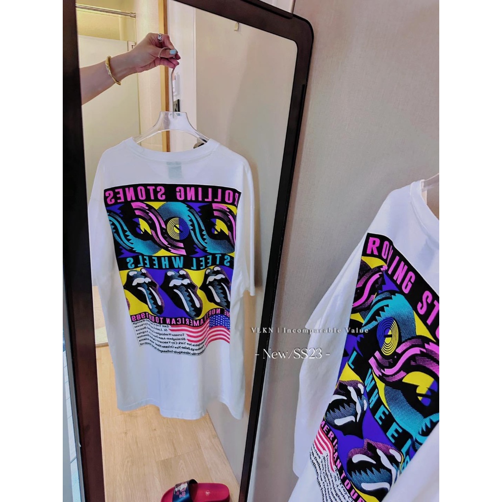 Áo thun u.k rol.ling sto.nes