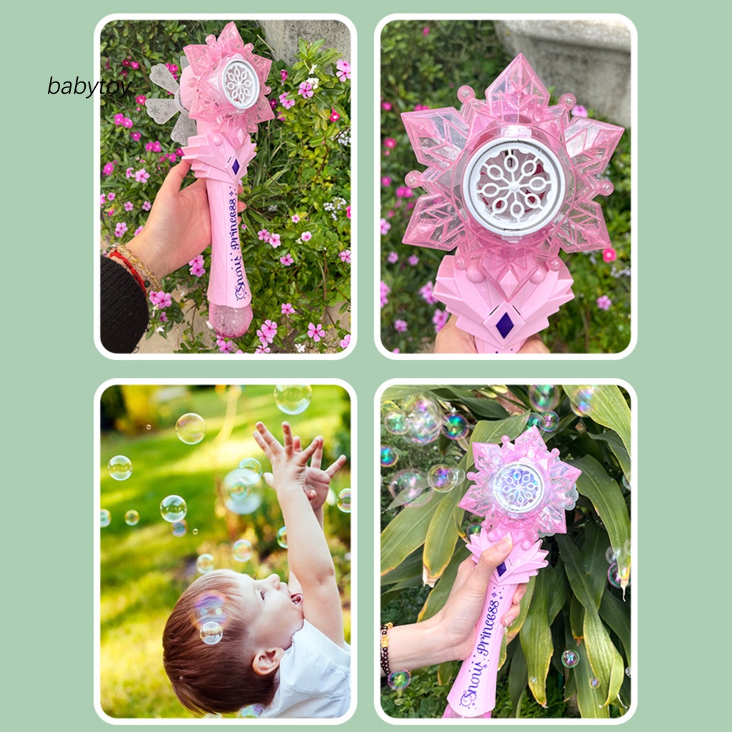 Đồ Chơi Thổi Bong Bóng Xà Phòng Hình Lục Giác Cho Bé