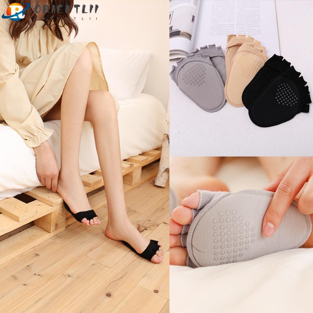 1 Cặp Vớ Co Giãn Năm Ngón Chống Trượt Bảo Vệ Bàn Chân