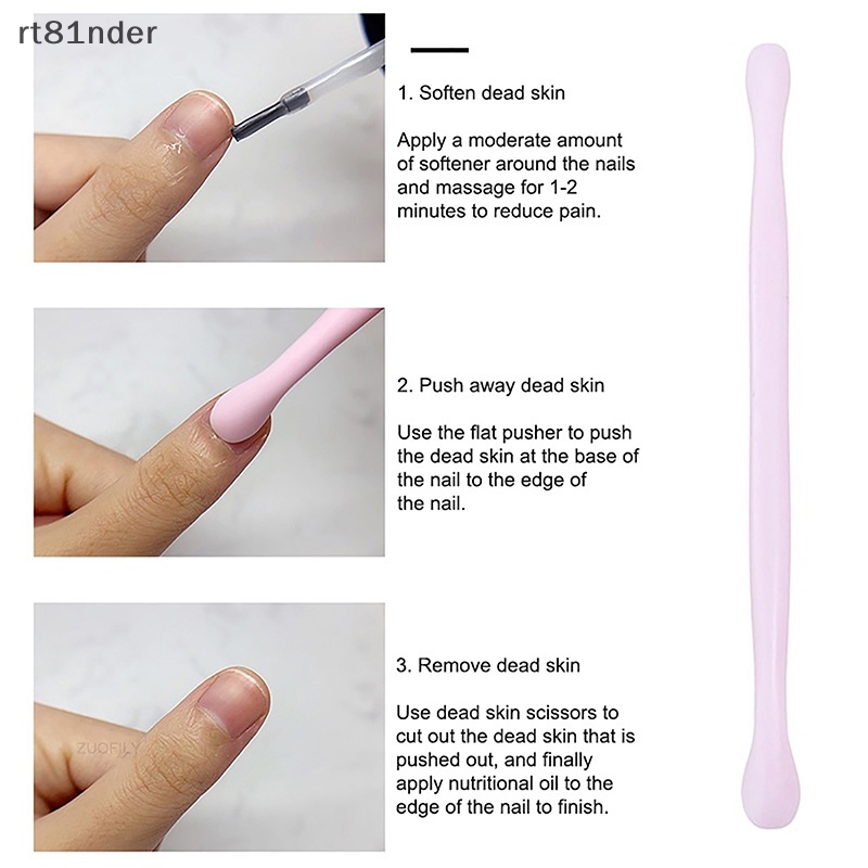 Set 2 Dụng Cụ Tẩy Tế Bào Chết Cho Móng Tay Chuyên Nghiệp