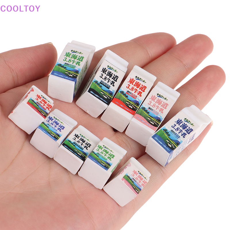 Set 5 Ly Nước Mini Tỉ Lệ 1: 12 Xinh Xắn Dùng Để Trang Trí Nhà Búp Bê