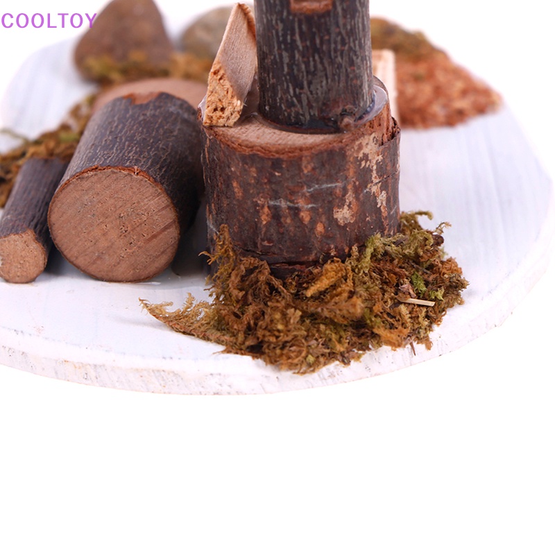 Bộ Rìu Cắt Gỗ Trang Trí Nhà Búp Bê Tỉ Lệ 1: 12