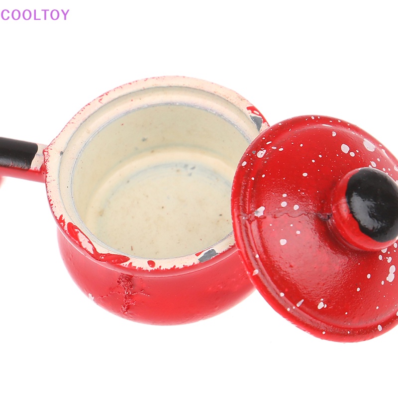 Mô Hình Dụng Cụ Làm Bếp Thủ Công Bằng Sắt Tỉ Lệ 1: 12 Trang Trí Nhà Búp Bê