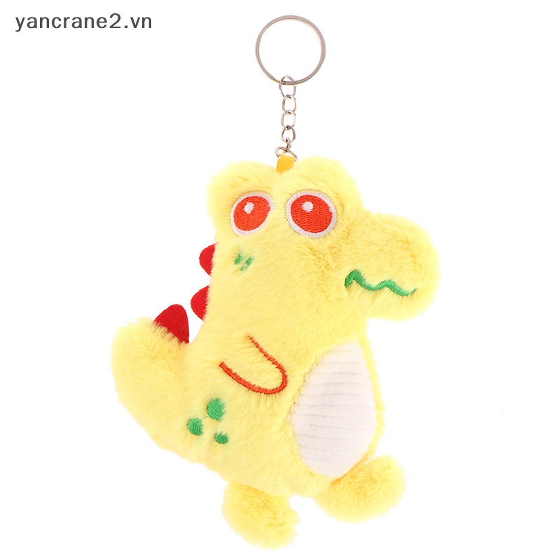 Búp Bê Nhồi Bông Hình Khủng Long Mềm Mại 12CM Treo Móc Khóa / Ba Lô / Túi Xách Trang Trí Quà Tặng Cho Bé {yancrane2.vn}