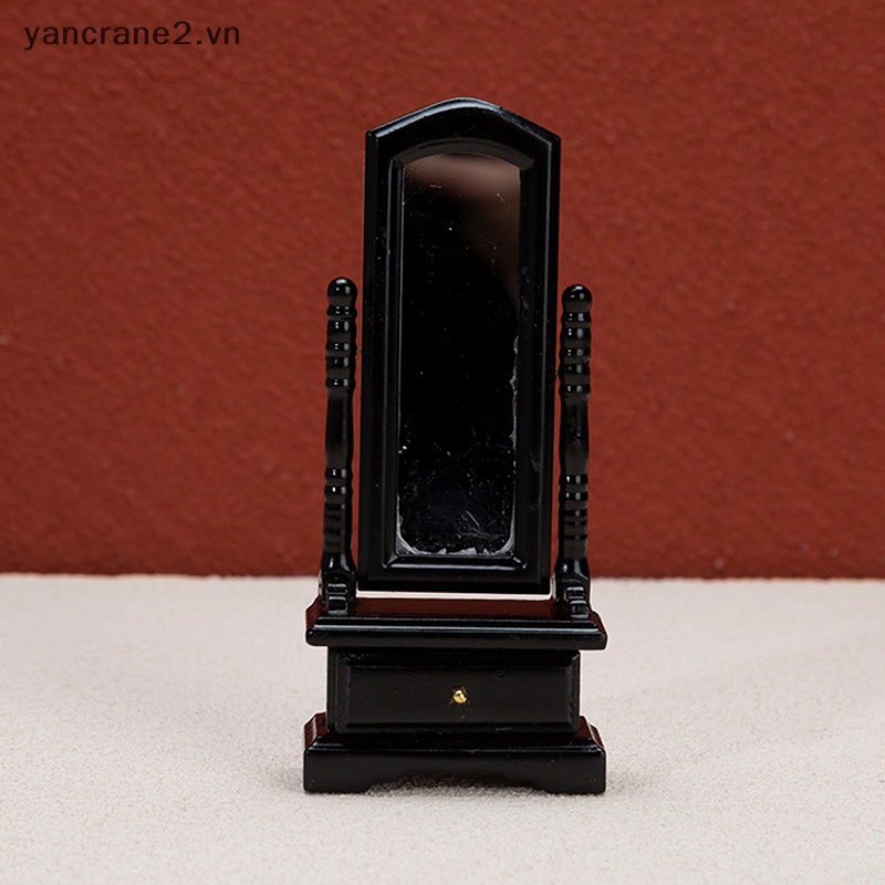 Mô Hình Đồ Nội Thất Nhà Búp Bê Mini Tỉ Lệ 1: 12 Có Gương Trang Trí Nhà Búp Bê