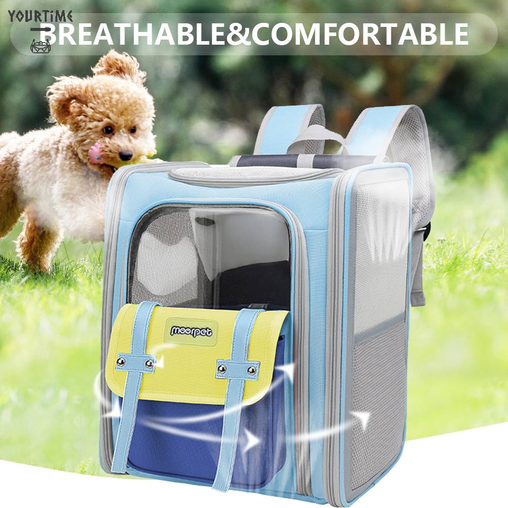 Ba Lô Địu Thú Cưng Thoáng Khí Thoải Mái Tiện Dụng