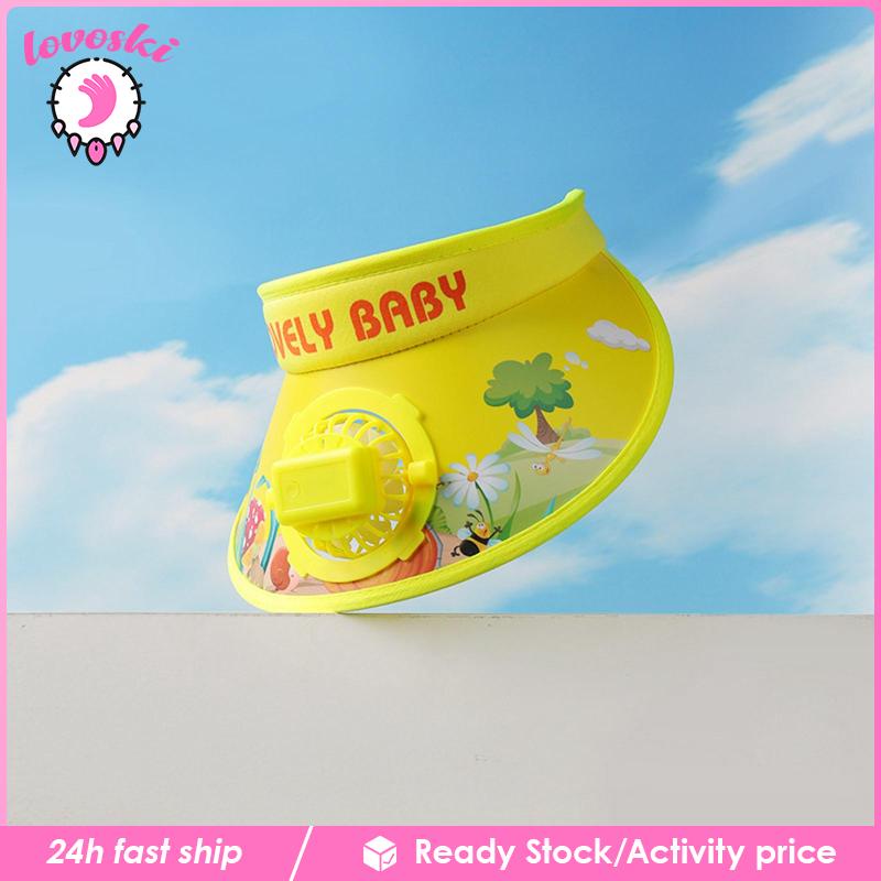 Mũ Chống Nắng Tích Hợp Quạt Tiện Dụng Cho Nam Và Nữ