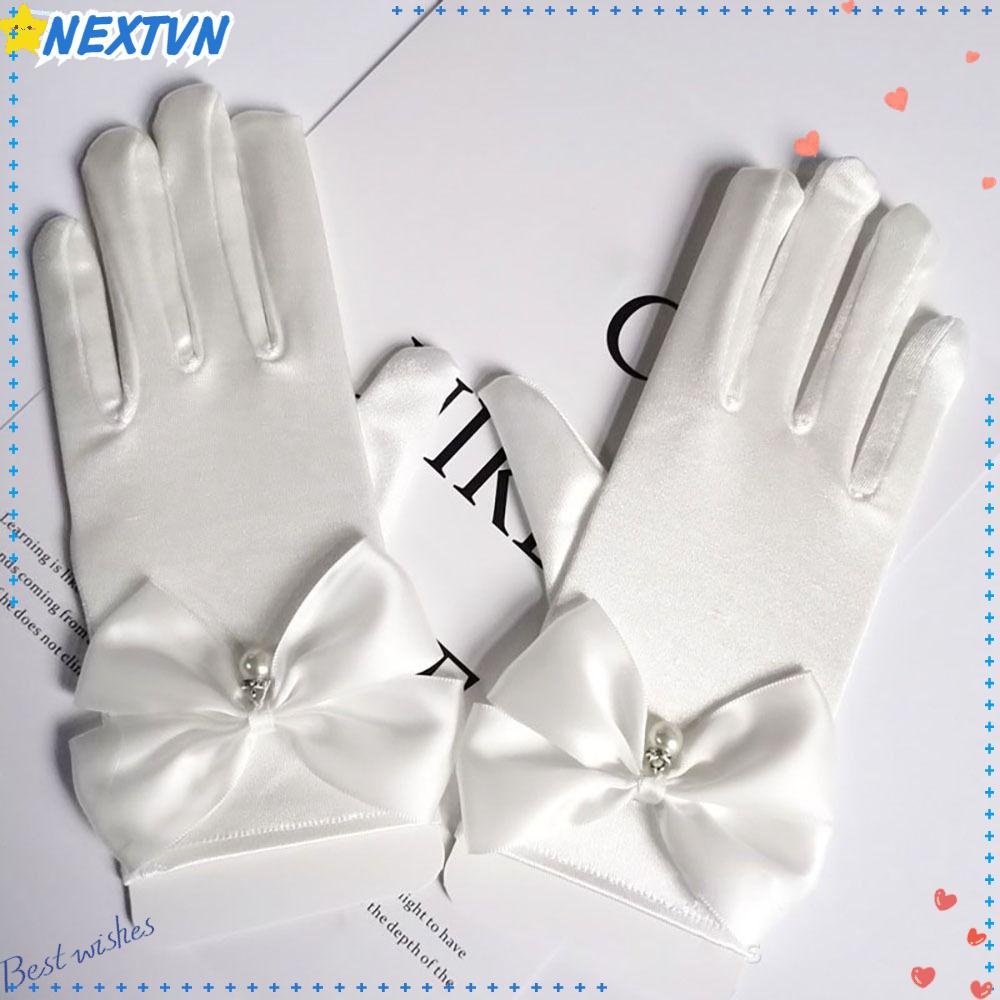 Đôi Găng Tay Vải Satin Dùng Để Buổi Tiệc Hóa Trang