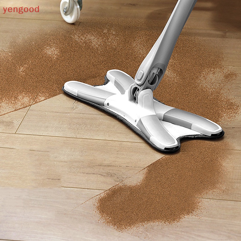 (YGD) Cây Lau Sàn Phẳng Dạng Chữ X Dễ Dàng Bóp Và Viết