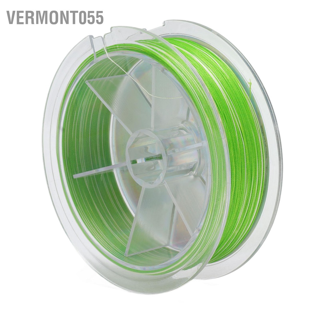 Vermont055 Dây Câu 150M PE 8 Sợi Bện Chịu Lực Căng Mạnh Phụ Kiện Cá Ngoài Trời