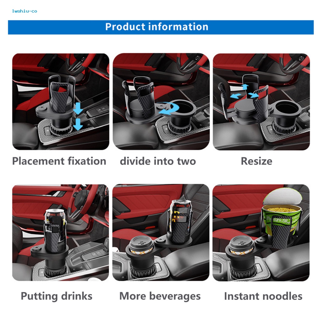 Giá Đỡ Cốc Nước Chịu Lực Tốt Tiện Dụng Cho Xe Hơi