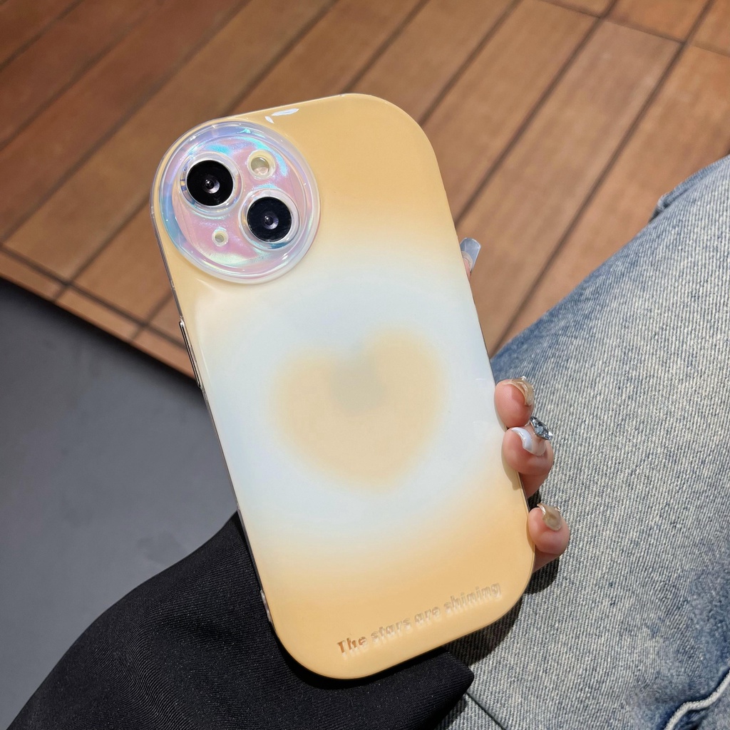 Ốp Điện Thoại Tpu Dẻo Trong Suốt Màu Sắc Ngọt Ngào Đơn Giản Chống Rơi Cho iPhone 14 13 12 11Pro Max