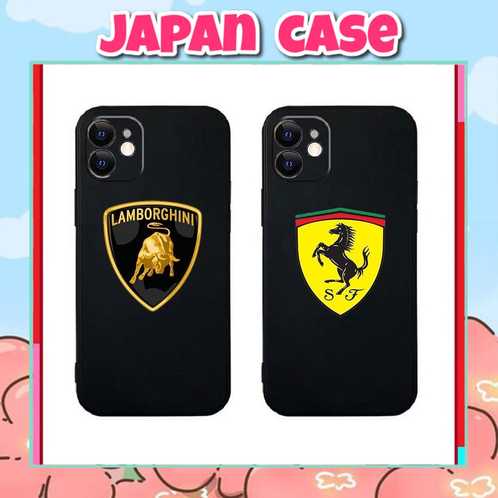 Ốp lưng iphone hình LOGO cực ngầu cạnh vuông giả ip12 5/5s/6/6plus/6s/7/7plus/8/8plus/x/xr/xs/11/12/pro/max
