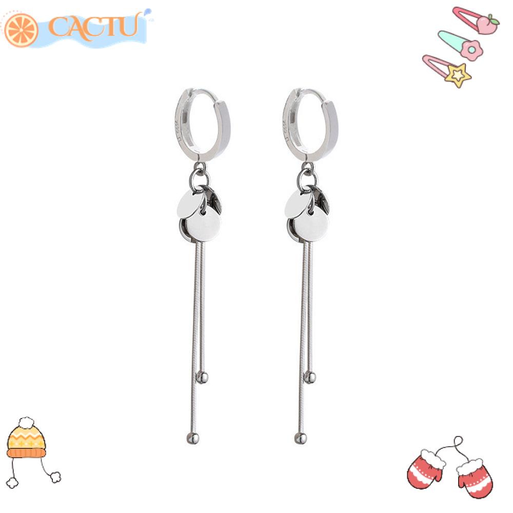 Bông Tai Dáng Dài Nhiều Lớp Phối Tua Rua Xinh Xắn Thời Trang Cho Nữ