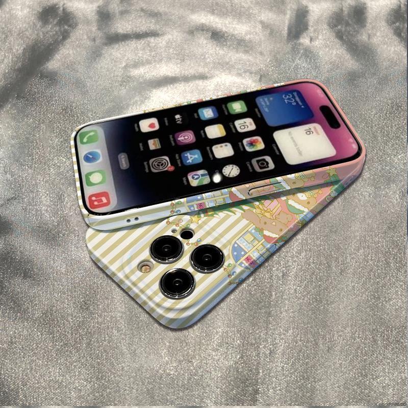 Ốp Điện Thoại Mềm Chống Sốc Hình Cún Cinnamon Giáng Sinh Cho Iphone 11 14pro 13Plus 78 12 max N8FX