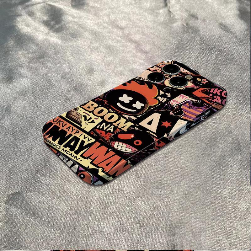 Ốp Điện Thoại Chống Sốc Màu Cam 78Iphone1211Bom14Promax Film 6In Style 13 Đơn Giản Cho Apple plus GOZR