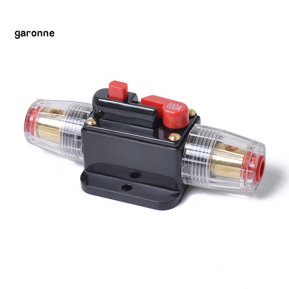 Giá Đỡ Cầu Chì / Video / Âm Thanh DC 12-24V 30 / 60 / 100A Chuyên Dụng Cho Xe Hơi