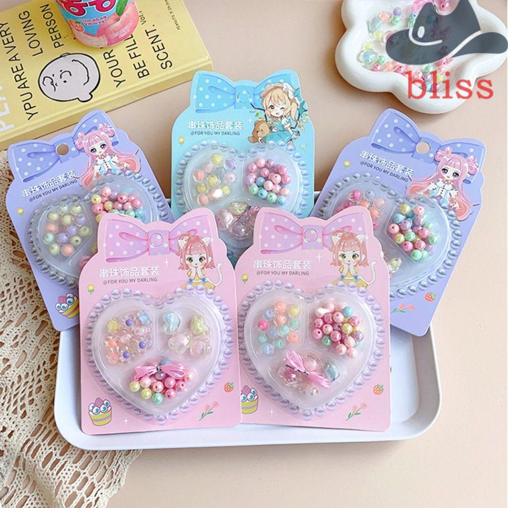 Đồ Chơi Xỏ Hạt Làm Vòng Cổ Thủ Công DIY Sáng Tạo Cho Bé