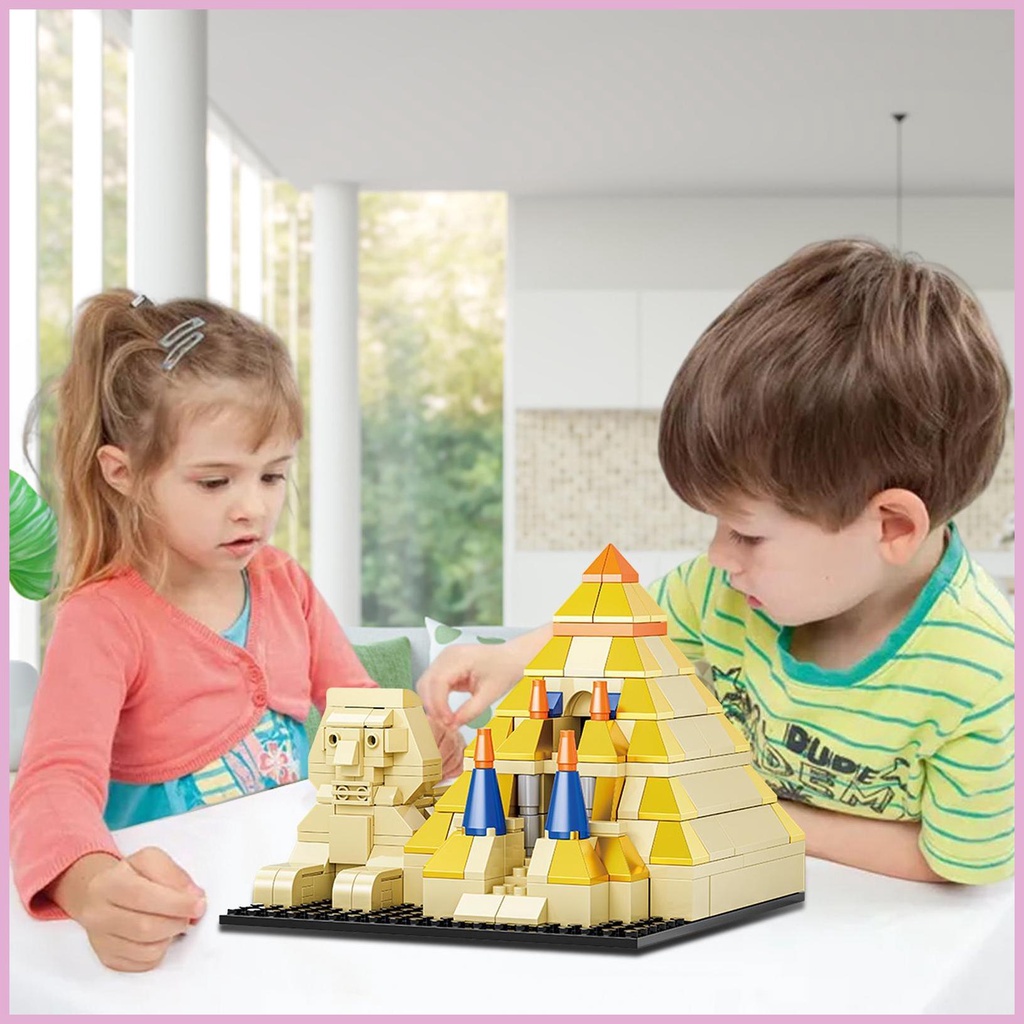 Bộ Đồ Chơi Lắp Ráp Mô Hình 3D DIY Vui Nhộn Cho Bé Và Người Lớn