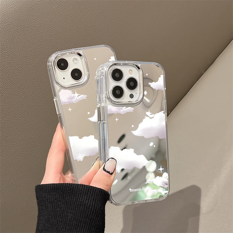 Ốp Lưng TráNg Gương Cho IPhone 11 12 13 14 12Pro 13Pro 14Pro Pro Max XR X XS Max