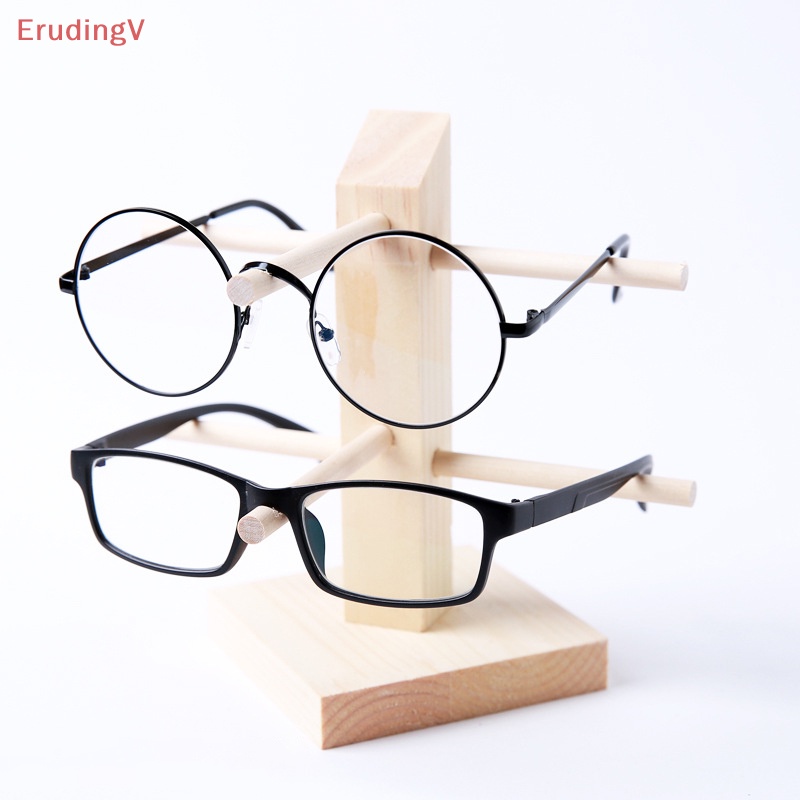 Giá Đỡ Trưng Bày Mắt Kính 5 Kích Cỡ Bằng Gỗ Tự Nhiên Sáng Tạo