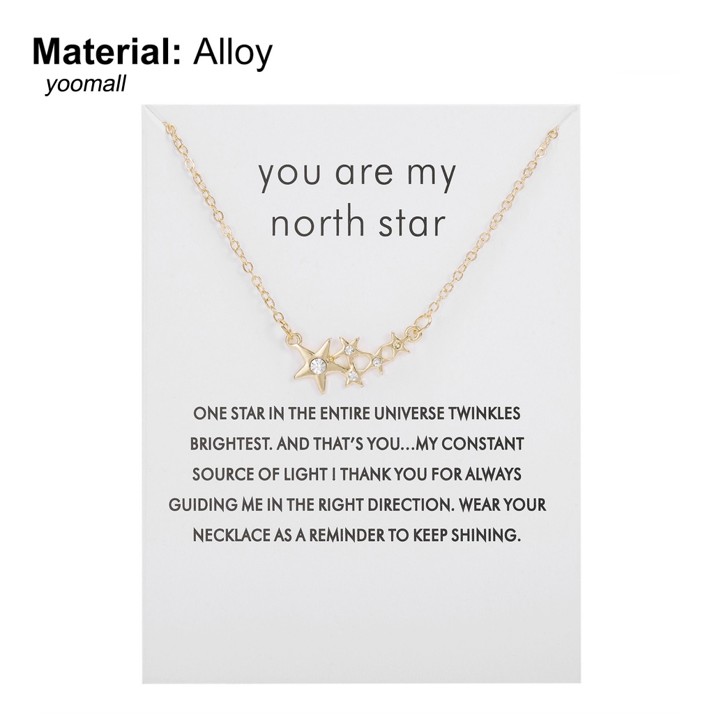 Vòng cổ Mặt Tròn / Ngôi Sao Năm Cánh Đính Đá Thời Trang Dự Tiệc Cho Nữ