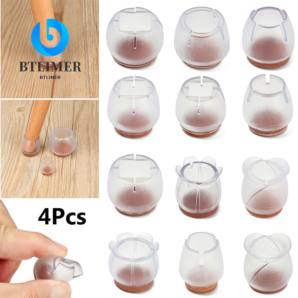 Bộ 4 Miếng Lót Chân Bàn Chống Trượt Không Gây Tiếng Ồn