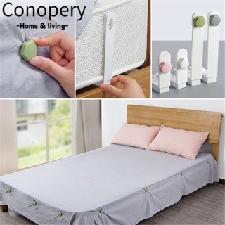 Conopery 4 Kẹp ga trải giường cố định chống trượt chống rơi nhanh chóng tiện lợi