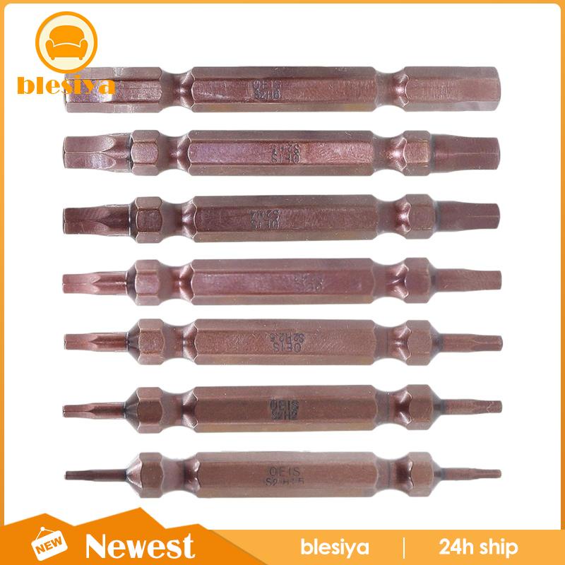 Bộ 7 Mũi Khoan Thép S2 Hai Đầu Chuyên Dụng