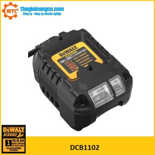 Bộ sạc pin 10.8-20v max dewalt dcb1102