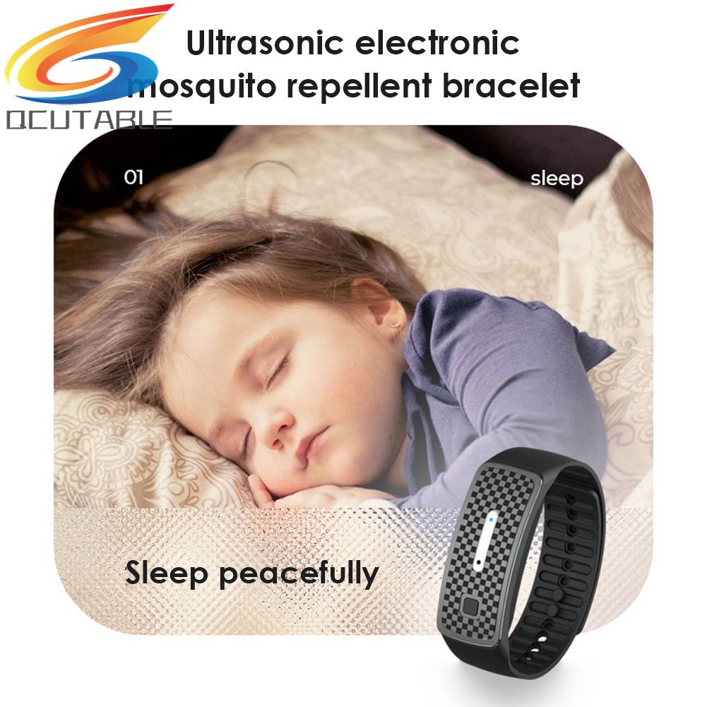 Vòng Đeo Tay Đuổi Muỗi Bằng Sóng Siêu Âm