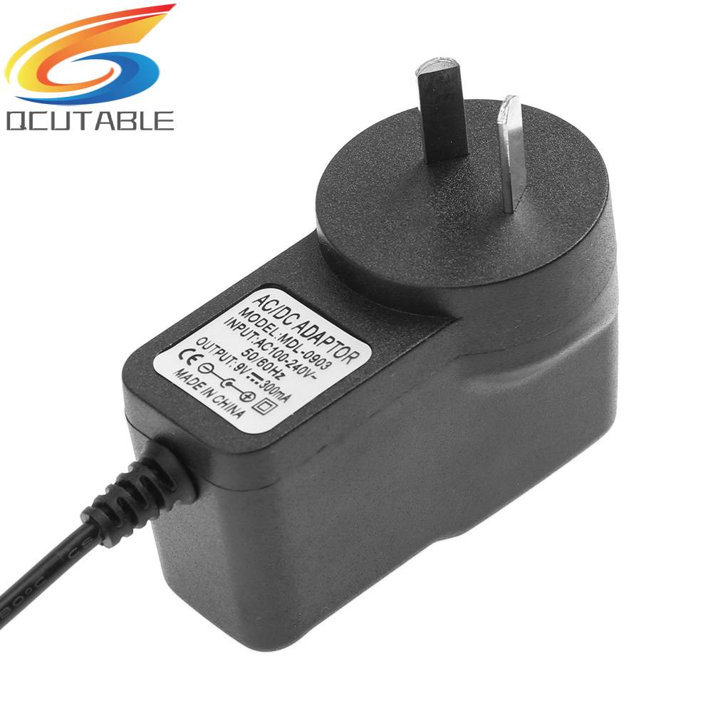 Bộ Chuyển Đổi Nguồn Điện 9V 300mA 100V-240V AC Sang DC 5.5 * 2.5-2.1mm